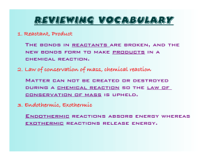 Reviewing Vocabulary