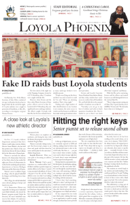 Fake ID raids bust Loyola students
