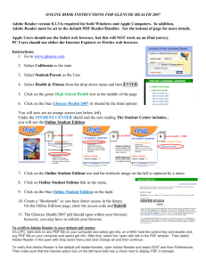 ONLINE BOOK INSTRUCTIONS