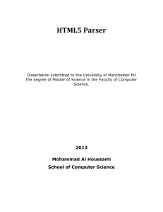 HTML5 Parser