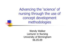 Advancing nursing science through the use of