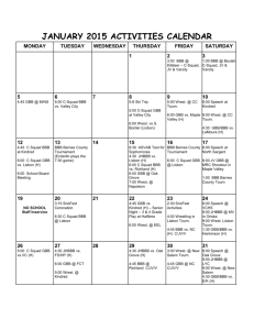 january 2015 activities calendar