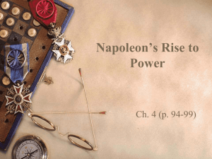Napoleon's Rise to Power