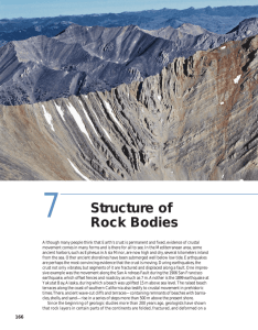 7 Structure of Rock Bodies