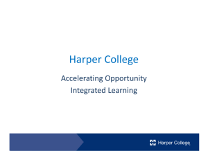 Harper College - Illinois Center for Specialized Professional Support