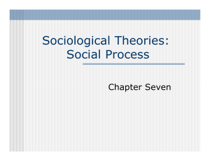 Sociological Theories: Social Process