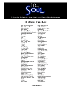 10 of Soul Tune List