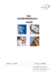 The Entrepreneurship Guide