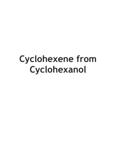 Cyclohexene from Cyclohexanol