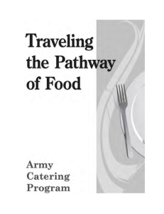 ARMY CATERING PROGRAM HACCP/FOOD