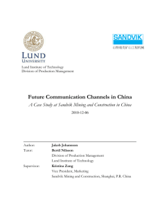 Thesis Future Communication Channels in China 01