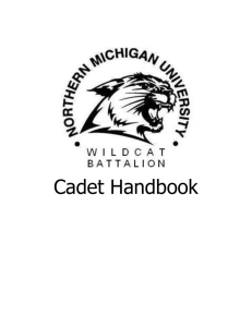 Cadet Duty Positions - Northern Michigan University