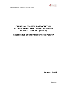 Introduction - Canadian Diabetes Association