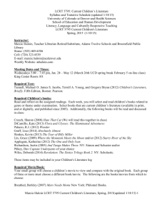 LCRT5795 2015 Syllabus & Tentative Schedule