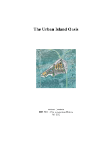 HTS Term Paper - The Urban Island Oasis