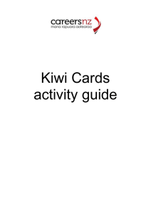Kiwi Cards - Careers New Zealand