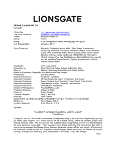 Fact Sheet - Lionsgate Publicity