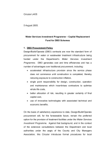 Circular L4/05 Water Services Investment Programme