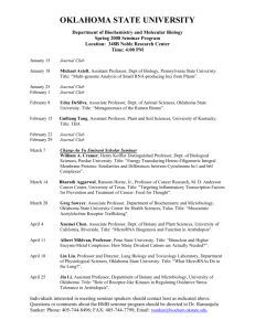 Spring 2008 Seminar Program