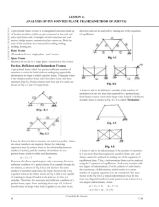 lecture-04 Frames Trusses(Method of Joints)