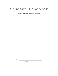 Student Handbook - Charles Redd Center