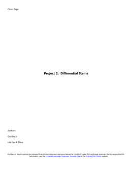 microbiology 311 lab report microbiology 311 lab report