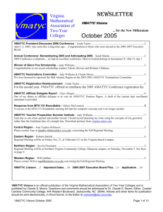 Word 2003 document - The Virginia Mathematical Association of
