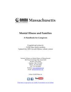 NAMI Massachusetts Mental Illness and Families
