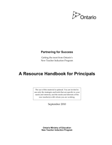 NTIP Principal Handbook