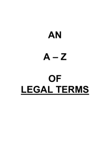 LEGAL TERMS