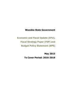 EFU-FSP-BPS Wazobia 2016-2018