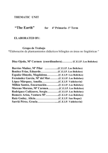 The Earth - Plataforma colaborativa del CEP Marbella-Coín