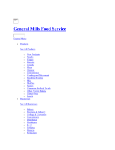 Flour | General Mills Convenience and Foodservice
