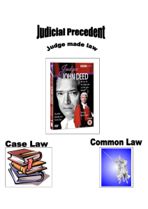 INTRODUCTION - A Level Law