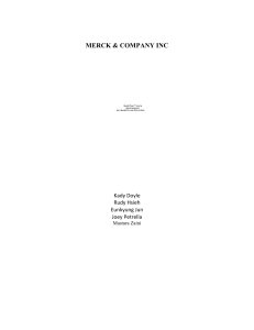 merck & company inc - Rudy Hsieh, Las Vegas marketing and