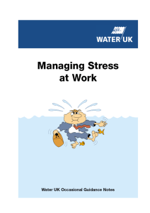 Stress - The UK National Work