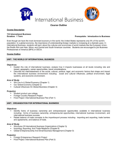 International Business - Wayzata Public Schools