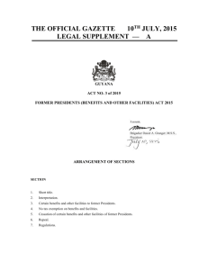 Act no. 3 of 2015 - Parliament of Guyana