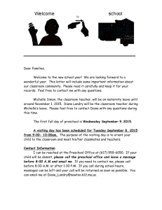 2015 welcome letter