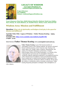 Wisdom Area: Mission and Fulfillment