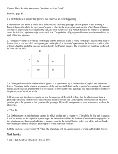 Chapter Three Section Assessment Questions sections 2 and 3