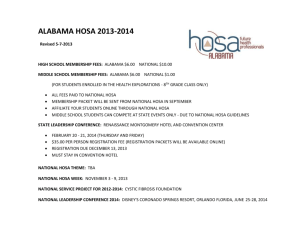 alabama hosa 2013-2014 - Alabama Department of Education