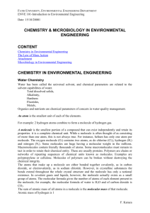 Chemistry & Microbiology in Environmental Engineering