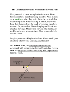 The Difference Between a Normal and Reverse Fault
