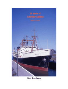 55 YEARS of SEAWAY SALTIES - Great Lakes and Seaway Shipping