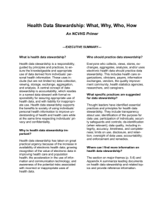 Health Data Stewardship - Ahima - American Health Information