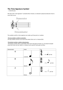Time Signature - The Music Room 2