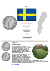 SWEDEN General coin specifications alloy: alpaca 12% diameter