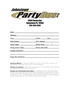 Here - Johnstown Party Bus