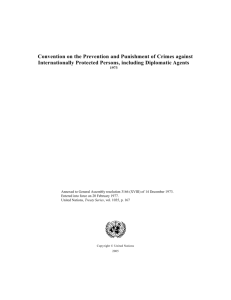 Convention on the Prevention and Punishment of Crimes against